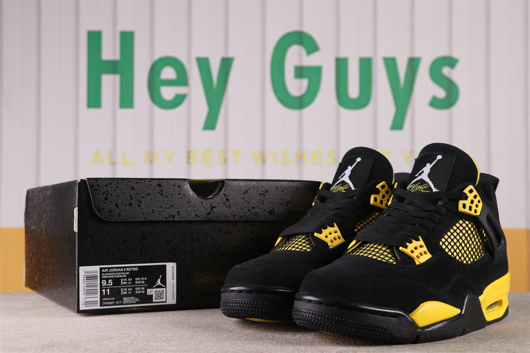 Jordan 4 Yellow Thunder