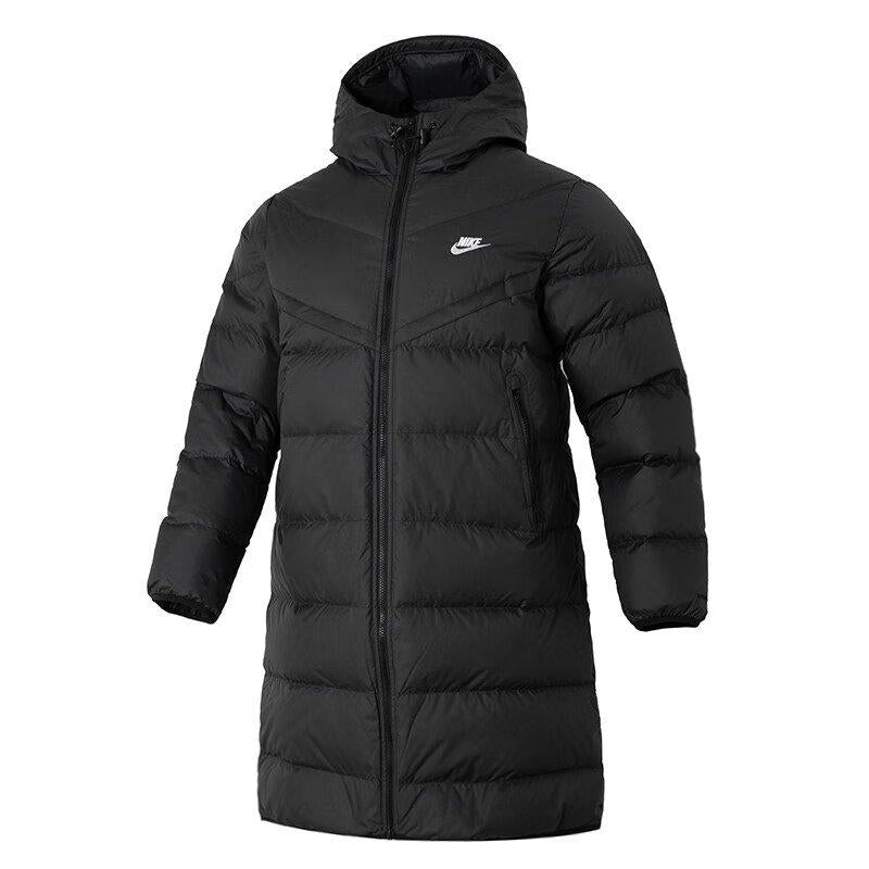 Nike Férfi Kapucnis Közepesen Steppelt Pehelykabát