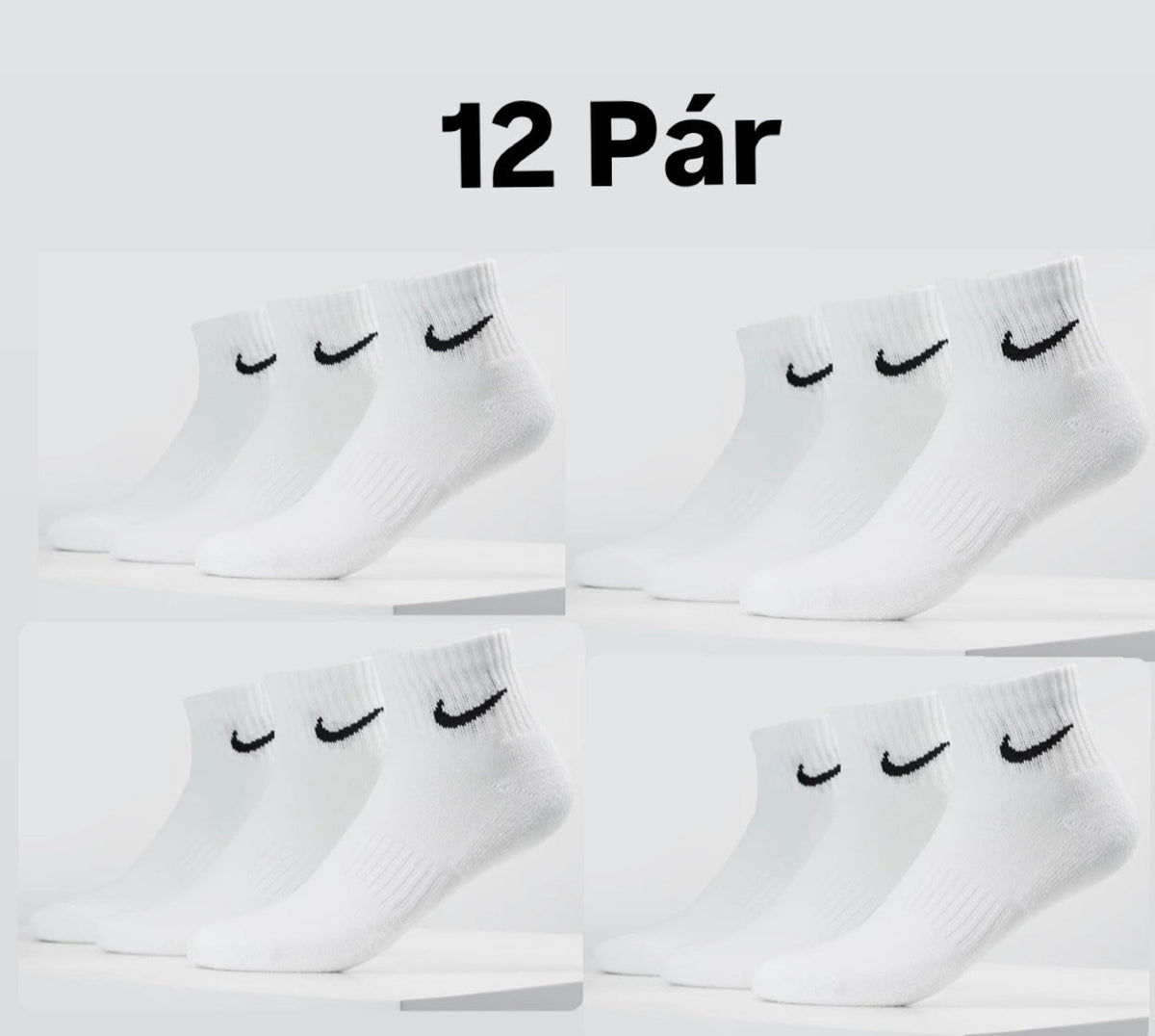 Nike Socks 12 Pair Short/Long