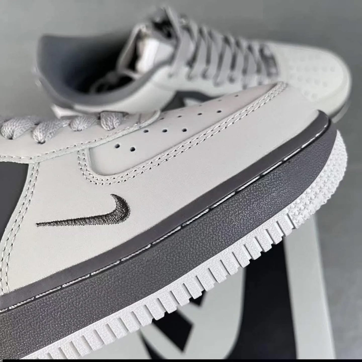 Nike Air Force 1 Fehér Szürke