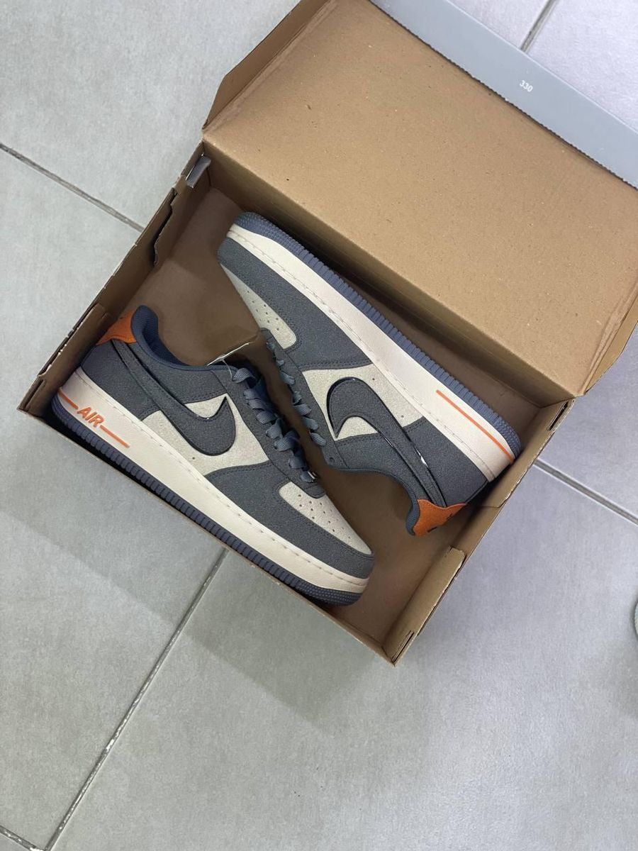 Nike Air Force 1 Grey Orange