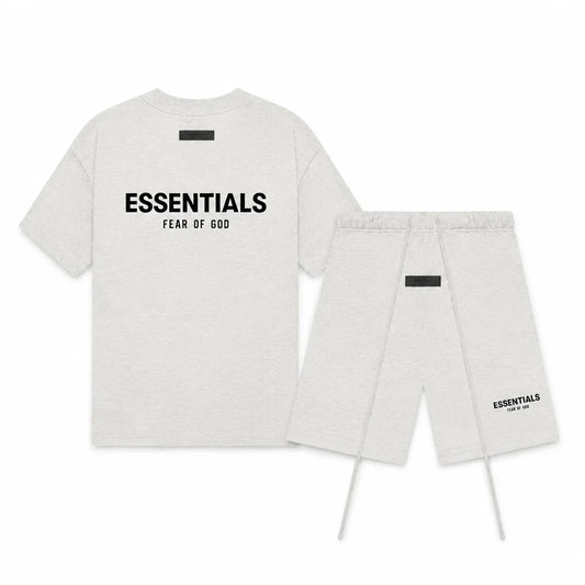 FEAR OF GOD ESSENTIALS LIGHT OATMEAL SUMMER SET