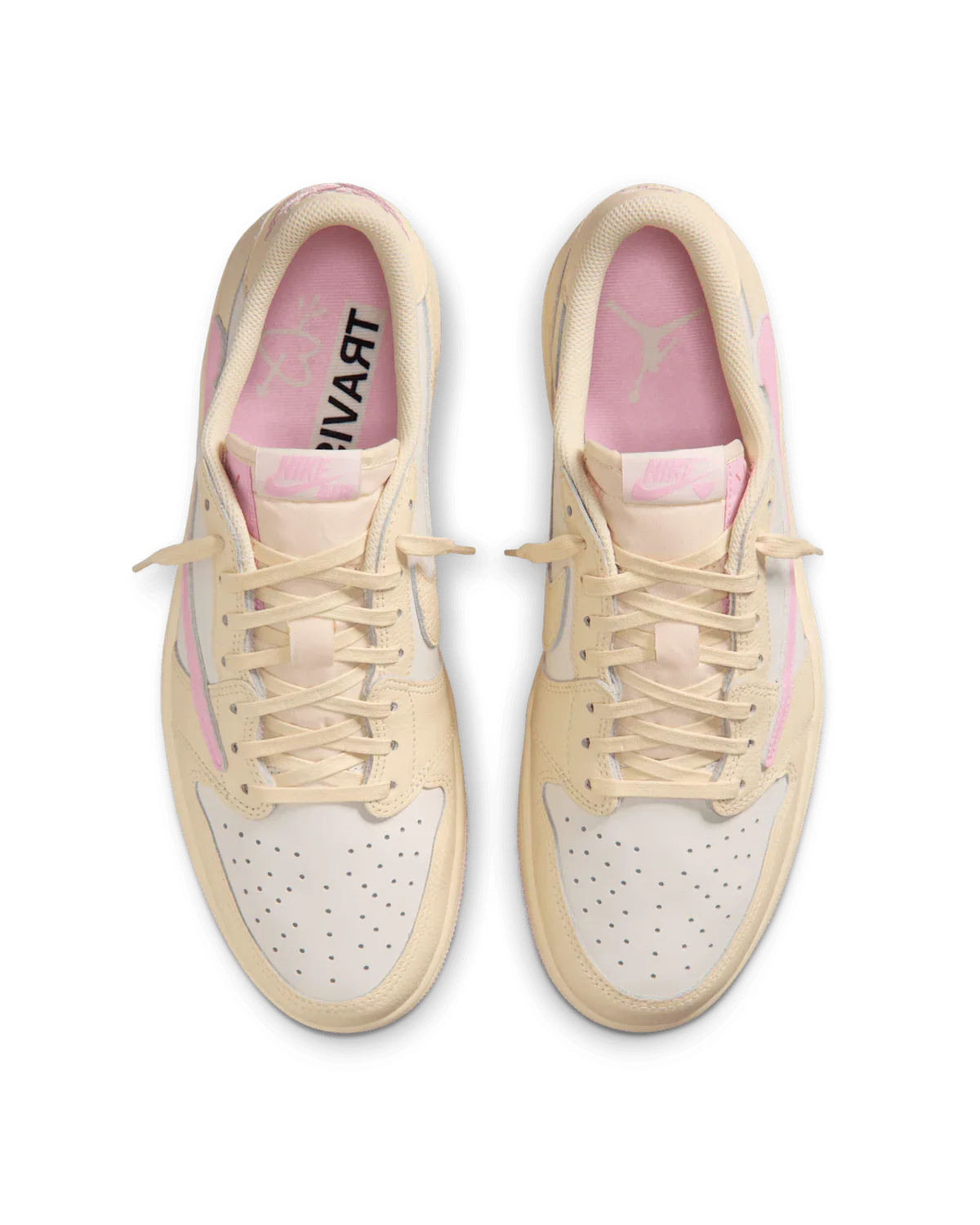 Air Jordan 1 Low OG SP Travis Scott Shy Pink