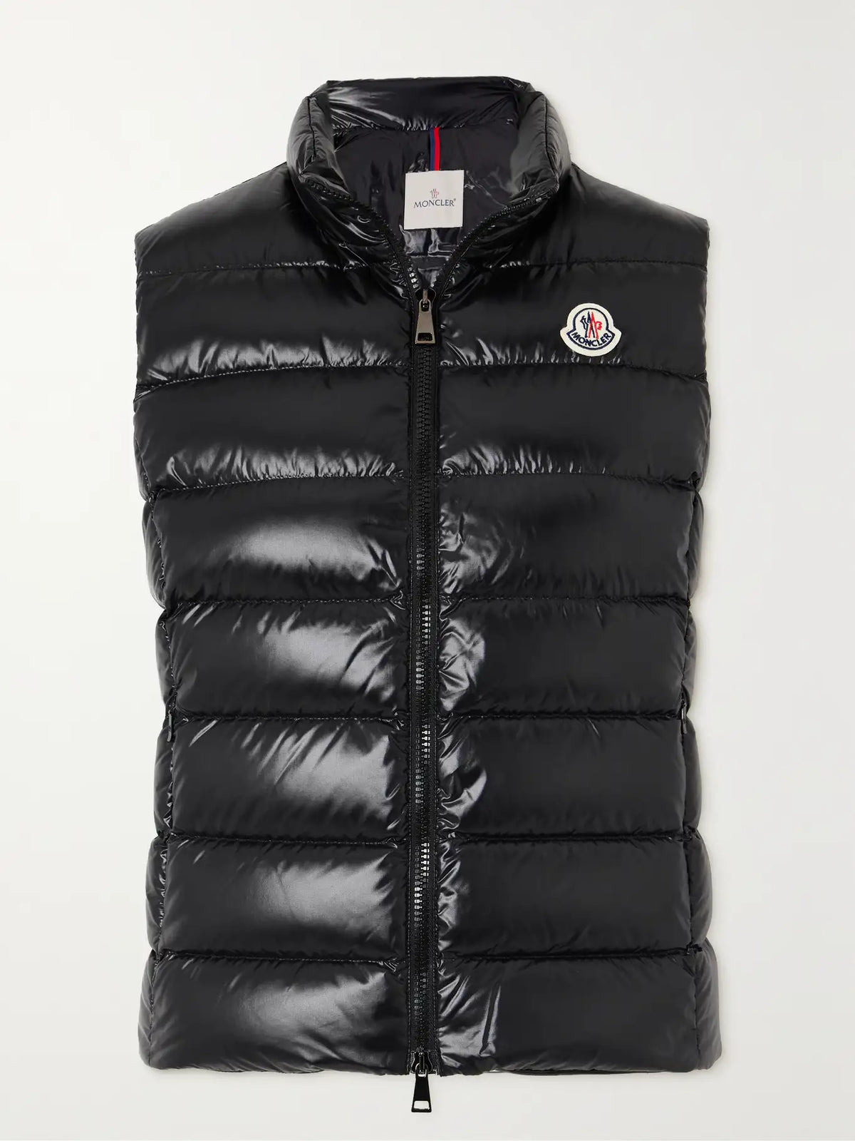 Moncler Black Shiny Vest