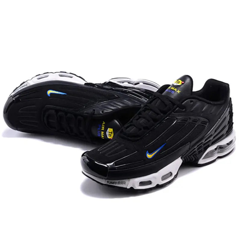 Nike Air Max Plus 3 Black Neon Green Metallic Silver