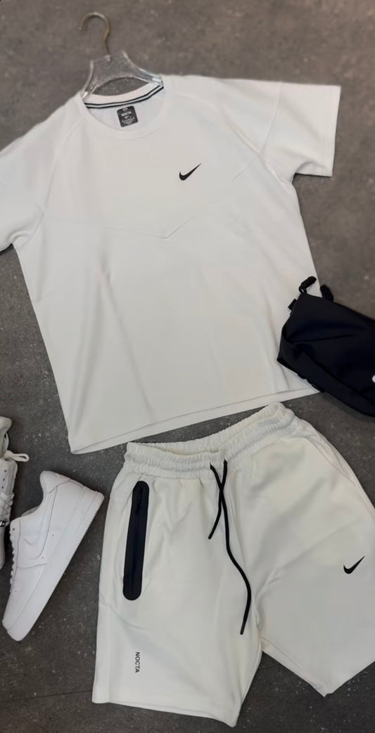 Nike Nocta Rövid Szett Fehér/Fekete