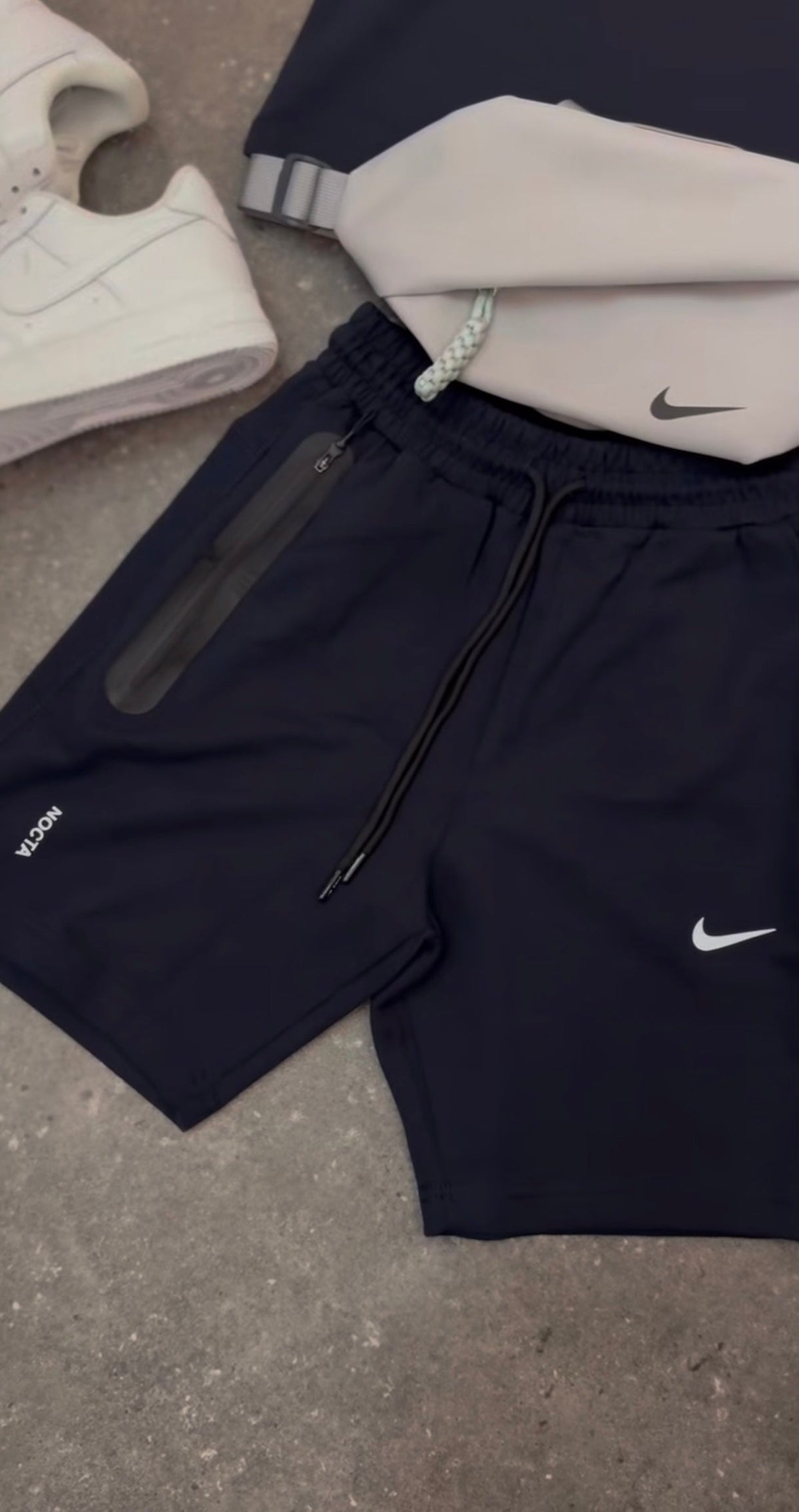 Nike Nocta Rövid Szett Fekete/Fehér