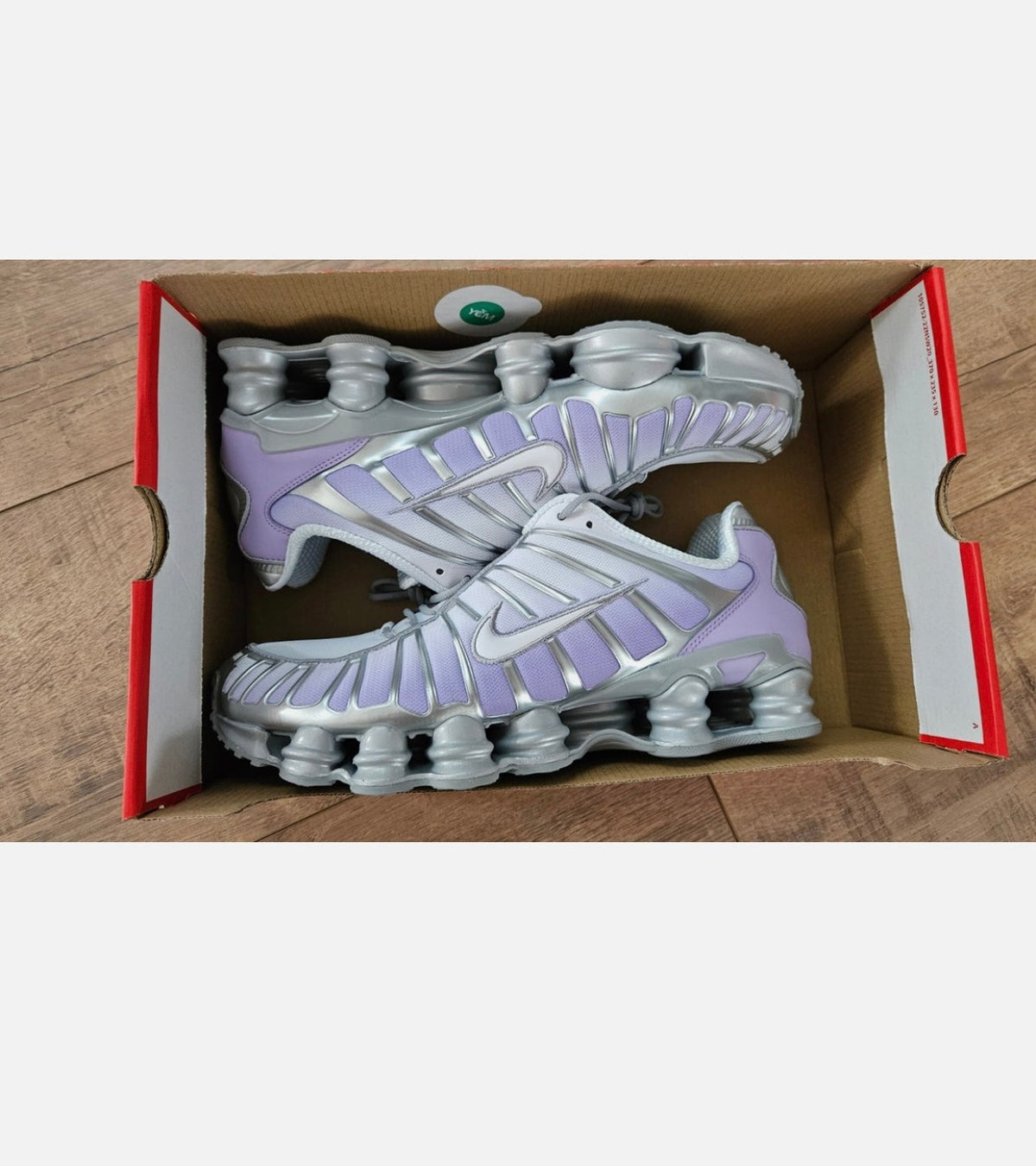 Nike Shox TL Purple Grey White