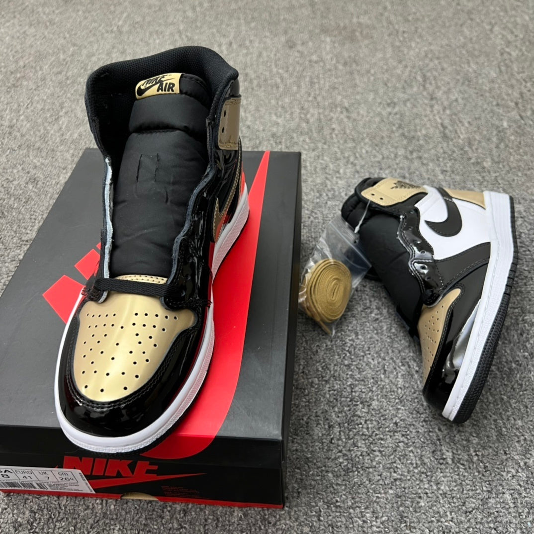 Jordan 1 High Gold Toe