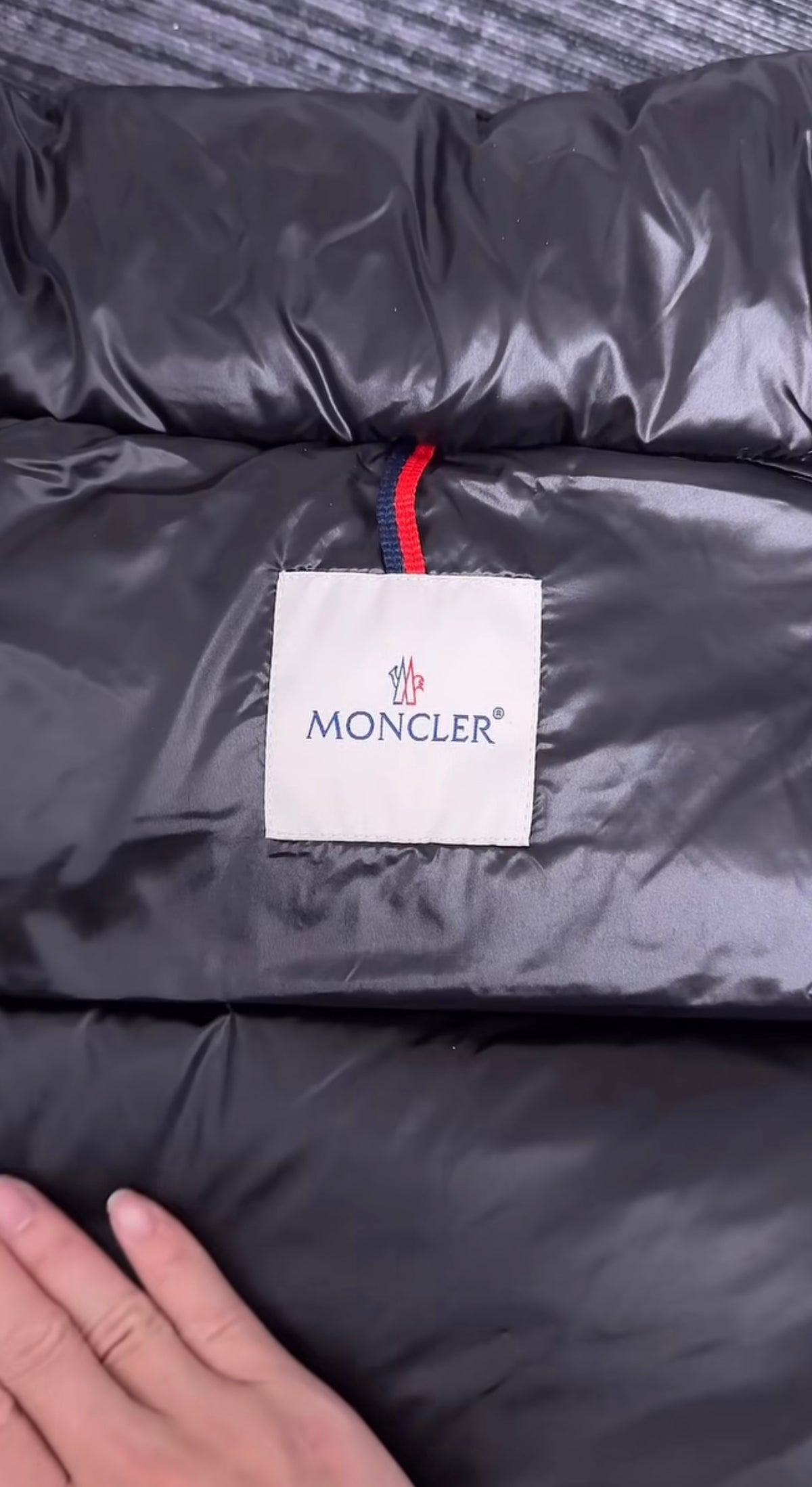 Moncler Montbelier Puffer Kabát Black