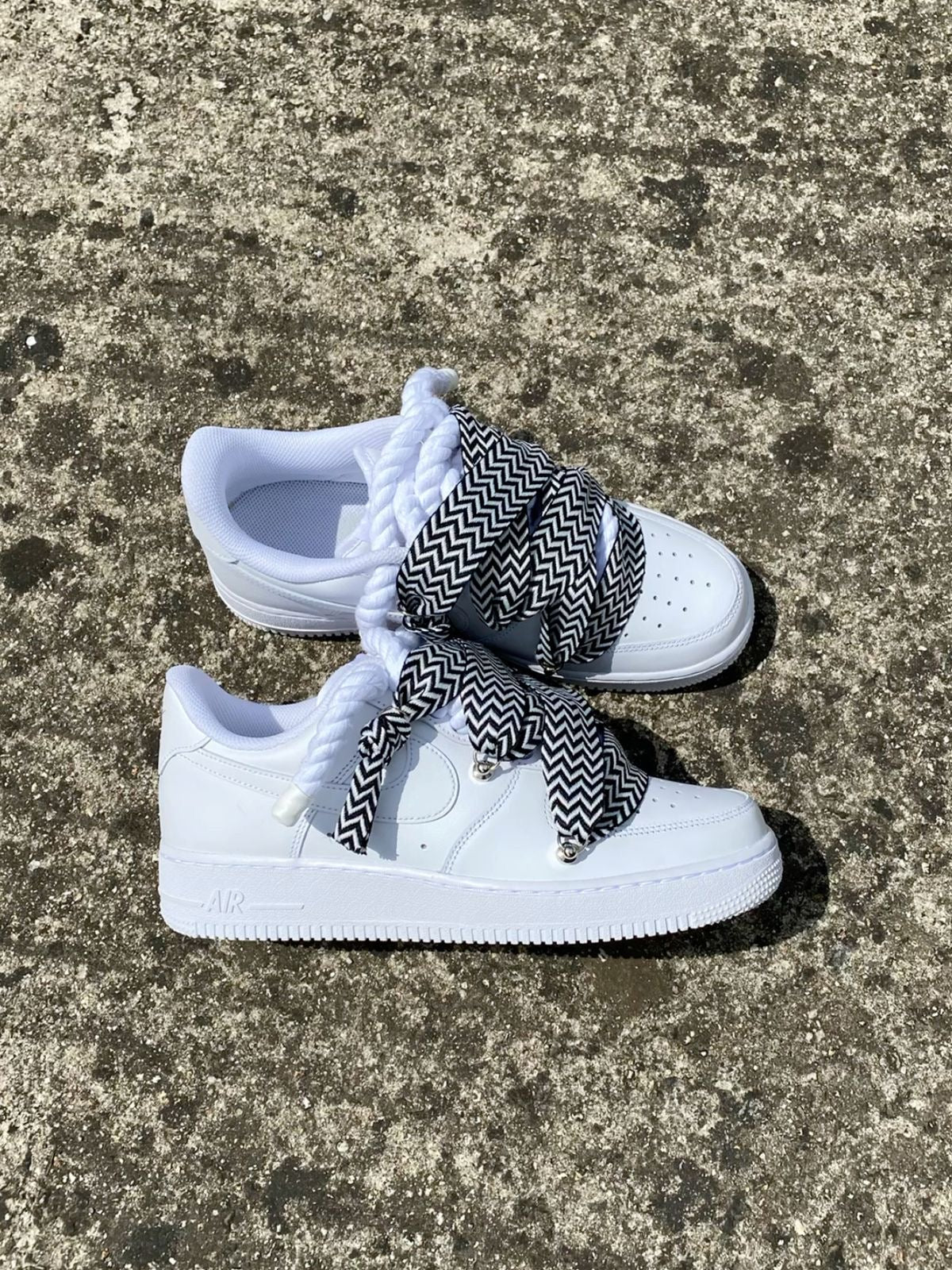 Nike Air Force 1 White Rope Lanvin Black/White